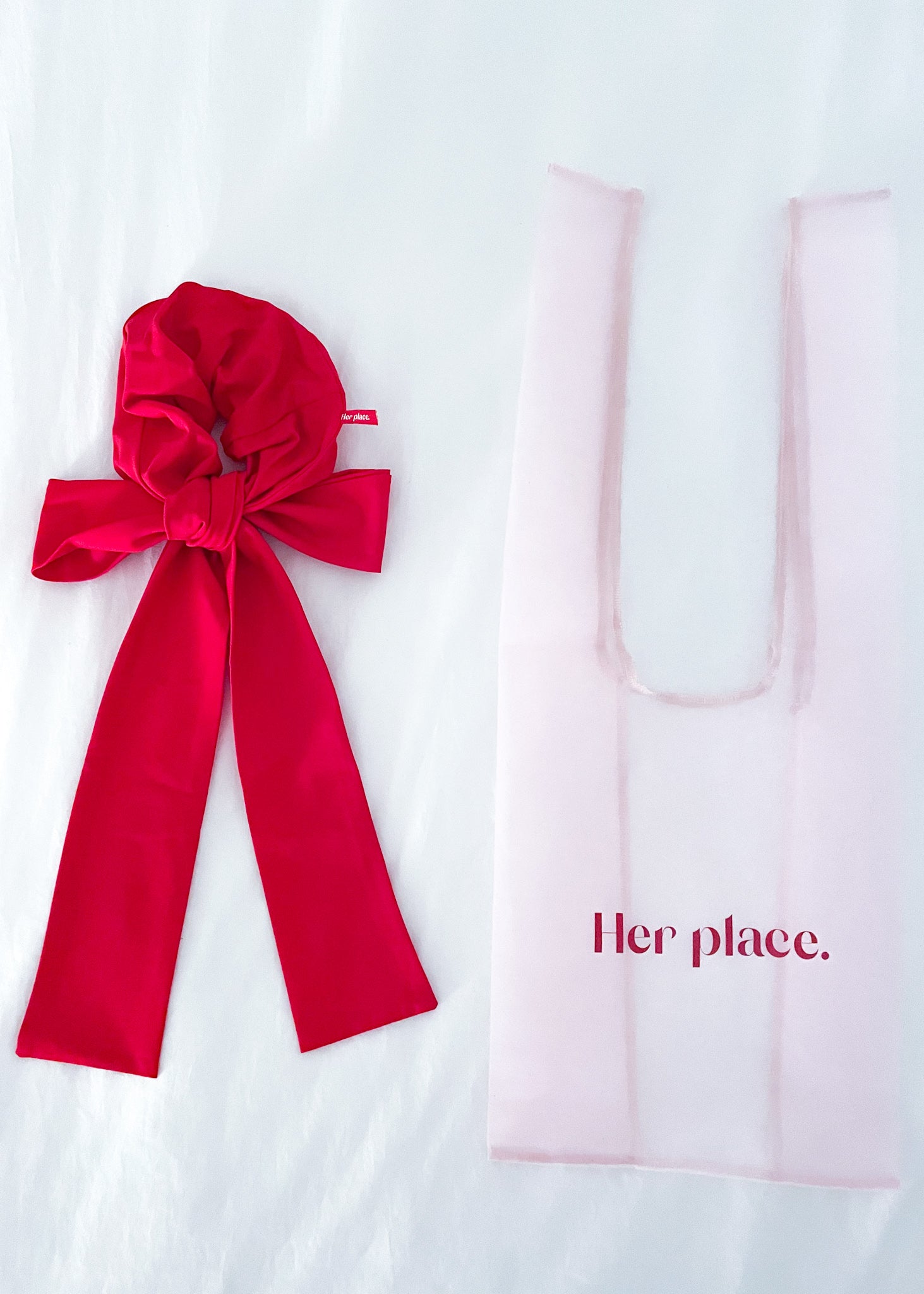 Beverly's ribbon. – Her place.